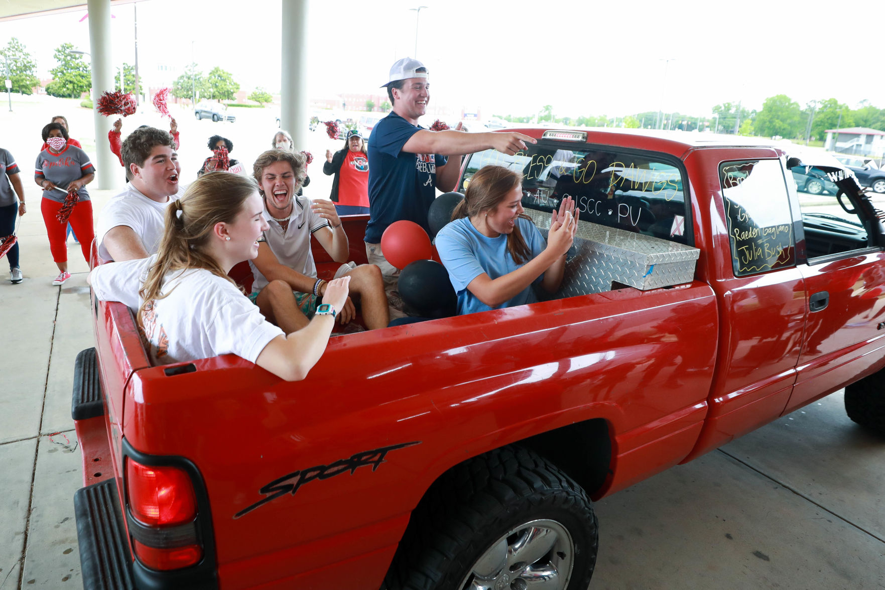 Opelika High School Class of 2020 drive-thru celebration